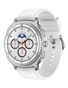 Samsung Galaxy Watch 8 Classic 3,3 Cm (1.3") Amoled 46 Mm Cyfrowy 438 X 438 Px Ekran Dotykowy Srebrny Wi-Fi Gps