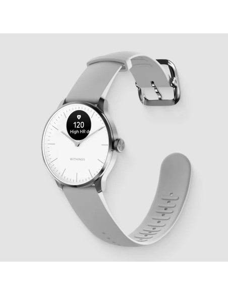 Zegarek Withings Scanwatch Light Oled 37 Mm Hybrydowy Złoty