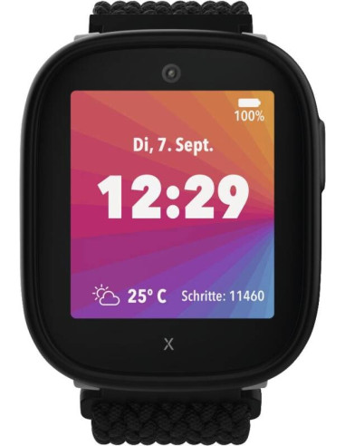 Xplora X6Play 2Nd Gen Esim 3,86 Cm (1.52") Tft Cyfrowy 360 X 400 Px Ekran Dotykowy 4G Czarny Wi-Fi Gps