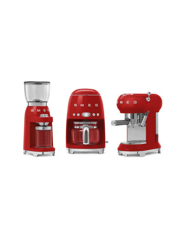 Smeg Cgf11Rdeu Młynek Do Kawy 150 W Czerwony