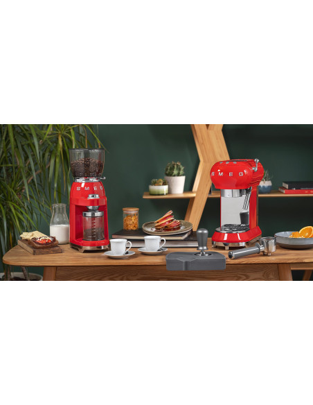 Smeg Cgf11Rdeu Młynek Do Kawy 150 W Czerwony