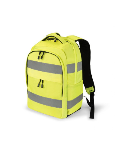 Dicota Hi-Vis Plecak Żółty Poli(Tereftalan Etylenu) (Pet), Termoplastyczne Elastomery Poliuretanowe (Tpu)
