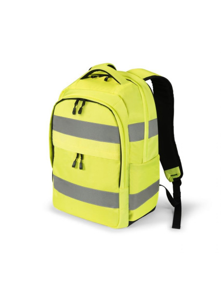 Dicota Hi-Vis Plecak Żółty Poli(Tereftalan Etylenu) (Pet), Termoplastyczne Elastomery Poliuretanowe (Tpu)