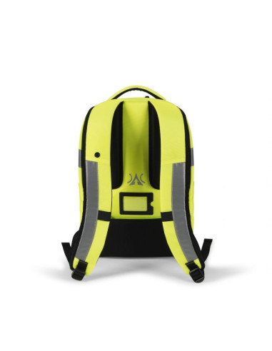 Dicota Hi-Vis Plecak Żółty Poli(Tereftalan Etylenu) (Pet), Termoplastyczne Elastomery Poliuretanowe (Tpu)