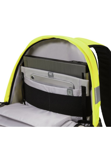 Dicota Hi-Vis Plecak Żółty Poli(Tereftalan Etylenu) (Pet), Termoplastyczne Elastomery Poliuretanowe (Tpu)