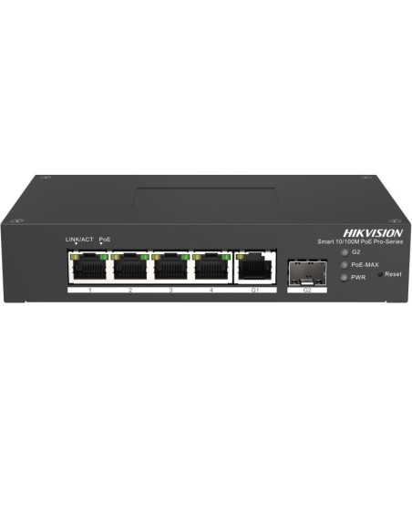Hikvision Ds-3T1306P-Si/Hs 4 Port Fast Ethernet Smart Harsh Poe Switch
