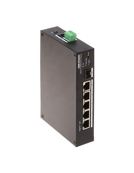 Hikvision Ds-3T1306P-Si/Hs 4 Port Fast Ethernet Smart Harsh Poe Switch