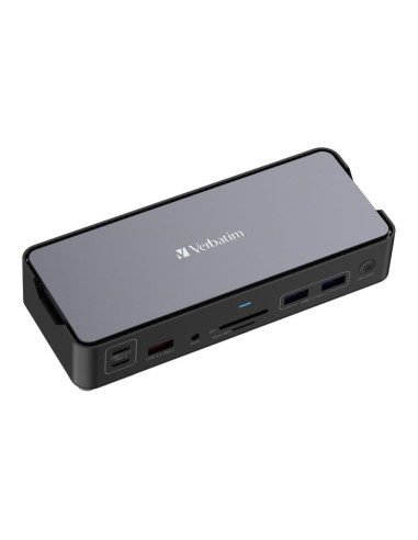 Verbatim Cds-15 Przewodowa Usb 3.2 Gen 1 (3.1 Gen 1) Type-C Czarny, Szary