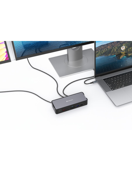 Verbatim Cds-15 Przewodowa Usb 3.2 Gen 1 (3.1 Gen 1) Type-C Czarny, Szary