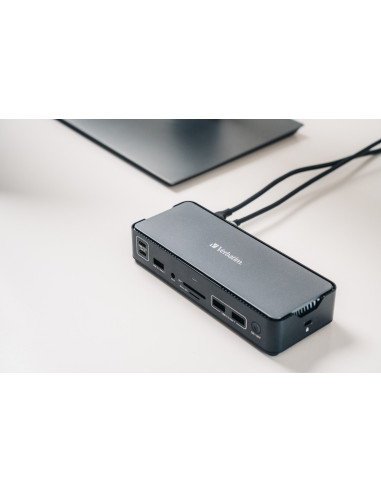 Verbatim Cds-15 Przewodowa Usb 3.2 Gen 1 (3.1 Gen 1) Type-C Czarny, Szary