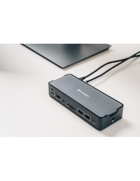 Verbatim Cds-15 Przewodowa Usb 3.2 Gen 1 (3.1 Gen 1) Type-C Czarny, Szary