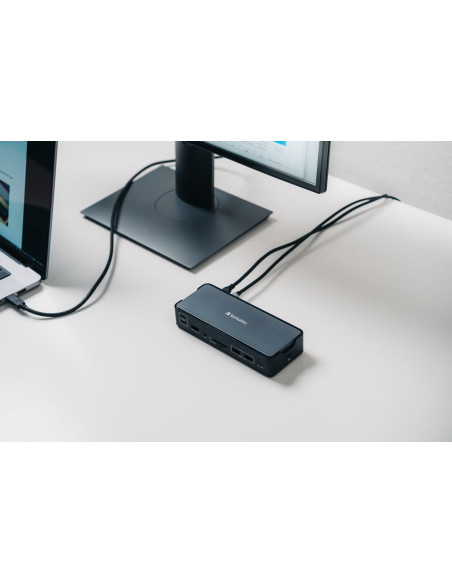 Verbatim Cds-15 Przewodowa Usb 3.2 Gen 1 (3.1 Gen 1) Type-C Czarny, Szary