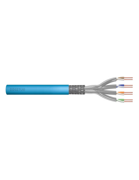 Kabel Instalacyjny Digitus Kat.6A, S/Ftp, Eca, Awg 23/1, Lsoh, 100M, Niebieski