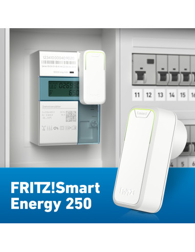 Fritz! Smart Energy 250 Inteligentny Dom - Nadajnik Bezprzewodowy Do Zawieszenia Na Ścianę Rf Wireless
