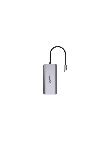 Acer 12-In-1 Type-C Dongle Przewodowa Usb 3.2 Gen 1 (3.1 Gen 1) Type-C Srebrny