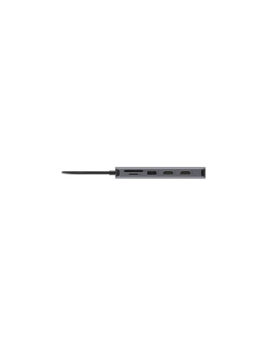 Acer 12-In-1 Type-C Dongle Przewodowa Usb 3.2 Gen 1 (3.1 Gen 1) Type-C Srebrny