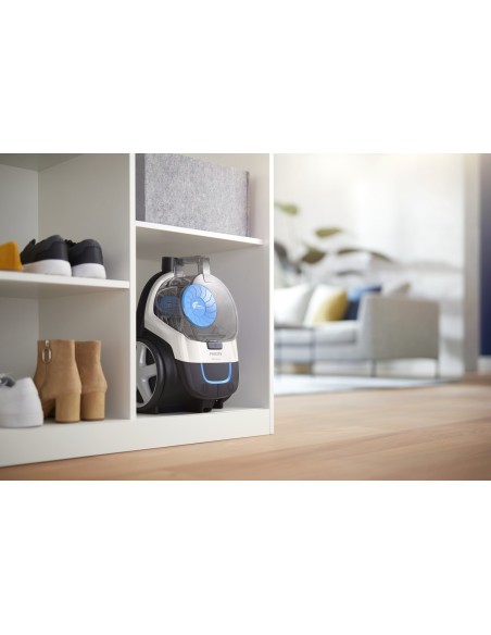 Odkurzacz Bezworkowy Philips Powerpro Compact Fc9332/09 (650W  Kolor Czarny)