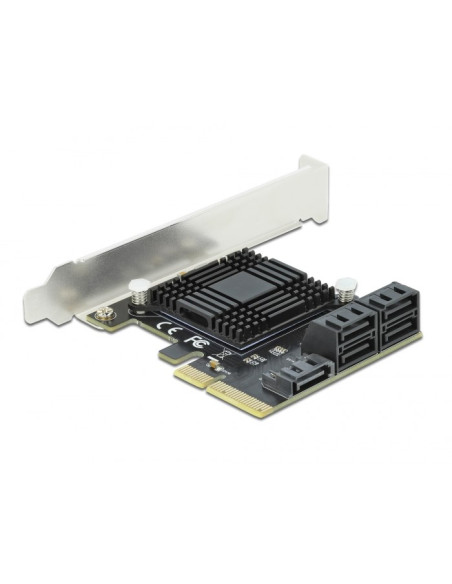 Delock 5 Portowy Sata Pci Express X4 Card - Konstrukcja Niskoprofilowa