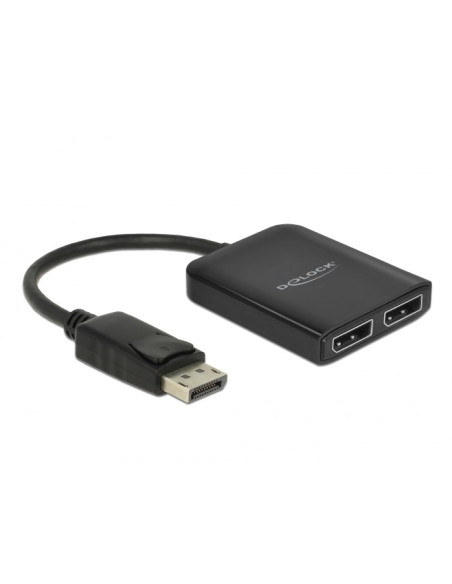 Delock Displayport 1.4 Splitter 1 X Displayport W 2 X Displayport Mst
