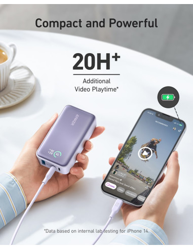 Anker 533 Power Bank (Powercore 30W) Lit 10000 Mah Czarny