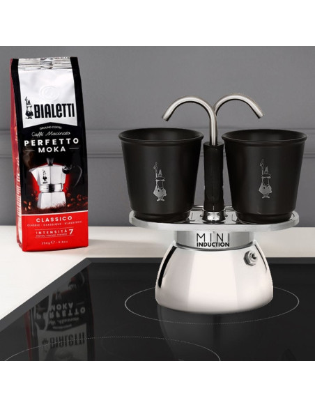 Bialetti 0007310 Ręczny Ekspres Do Kawy Kawiarka Moka Srebrny