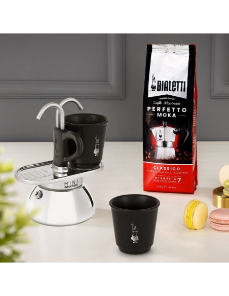 Bialetti 0007310 Ręczny Ekspres Do Kawy Kawiarka Moka Srebrny