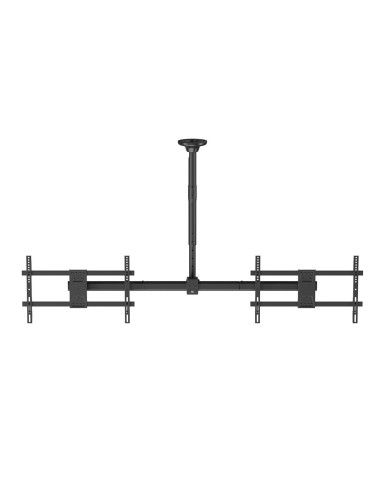 Uchwyt Sufitowy Dla Dwóch Tv Maclean, Max. Obciążenie 2X40Kg, 34-60", Max Vesa 600X400, Mc-111 B