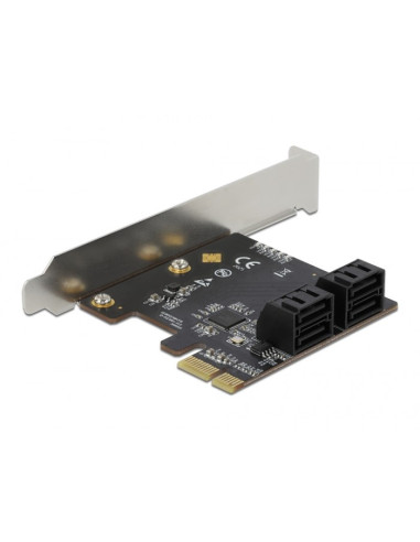 Delock 4 Portowy Sata Pci Express X1 Card - Konstrukcja Niskoprofilowa