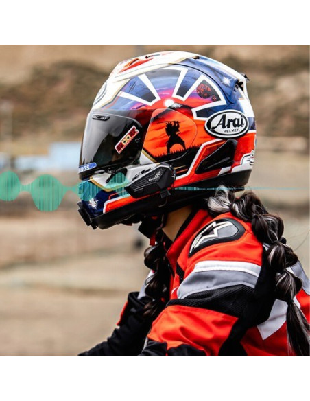 Interkom Motocyklowy  Freedconn F1 Plus V2 Eu Bt 5.4+Edr Zasięg Do 500M Mówi Po Polsku