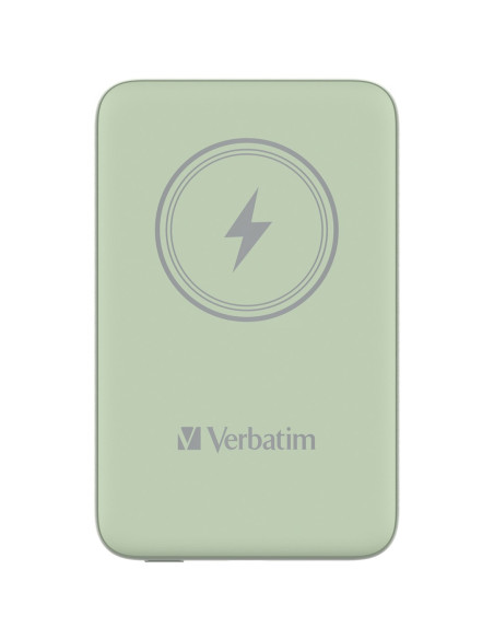 Verbatim Charge 'N' Go Litowo-Polimerowy (Lipo) 10000 Mah Bezprzewodowe Ładowanie Zielony
