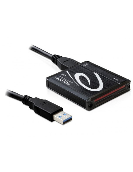 Delock Usb 3.0 Card Reader All In 1 Czytnik Kart Usb 3.2 Gen 1 (3.1 Gen 1) Czarny