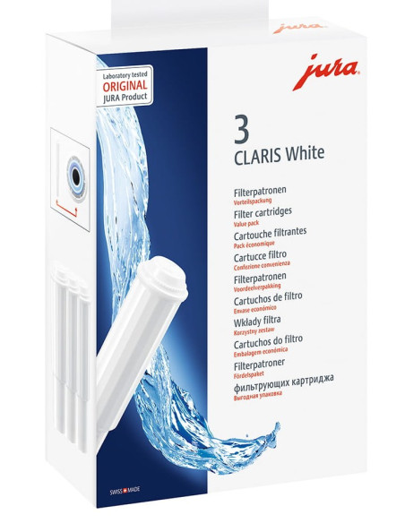 Filtr Do Wody Jura Claris White 3 Szt.