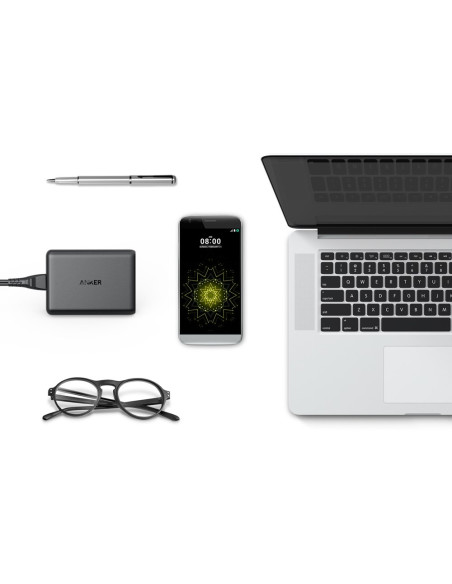 Anker Powerport Speed 5, 63W 5-Portowa Ładowarka Usb, Zasilacze Z Quick Charge 3.0