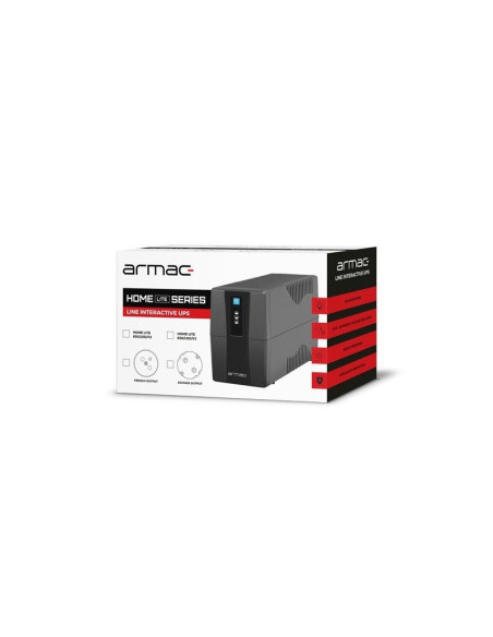 Ups Armac Home Lite Line-Int 2X230V Pl Hl650E/Ledv2