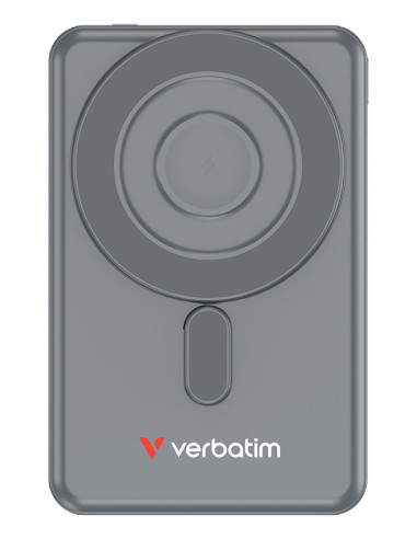 Verbatim 32251 Bank Mocy 5000 Mah Bezprzewodowe Ładowanie Szary