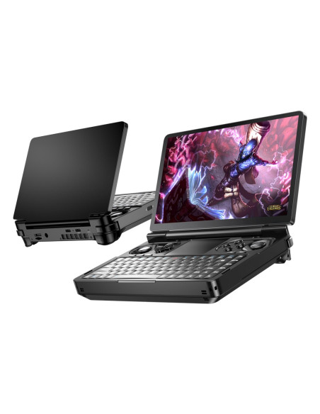Laptop Gpd-Winmini-Hx37032002B Ryzen Ai 9 Hx370/7" Fhd Touchscreen 120Hz/32Gb/Ssd 2Tb/Bt/Blkb/Amd Radeon 890M 8Gb/Win 11 Black
