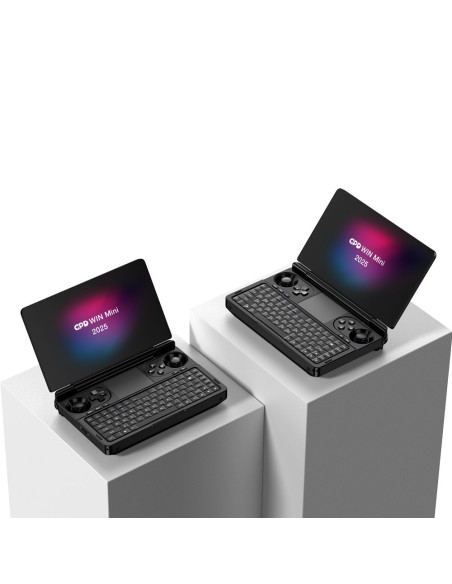 Laptop Gpd-Winmini-Hx37032002B Ryzen Ai 9 Hx370/7" Fhd Touchscreen 120Hz/32Gb/Ssd 2Tb/Bt/Blkb/Amd Radeon 890M 8Gb/Win 11 Black