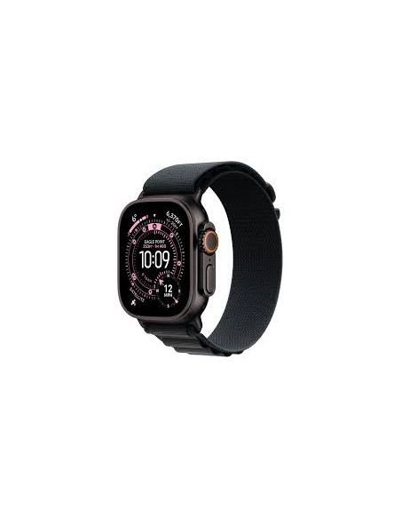 Apple Watch Ultra 3 Gps + Cellular 49Mm Black Titanium Case With Black Titanium Milanese Loop - Large