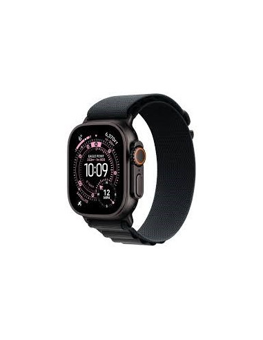 Apple Watch Ultra 3 Gps + Cellular 49Mm Black Titanium Case With Black Titanium Milanese Loop - Small