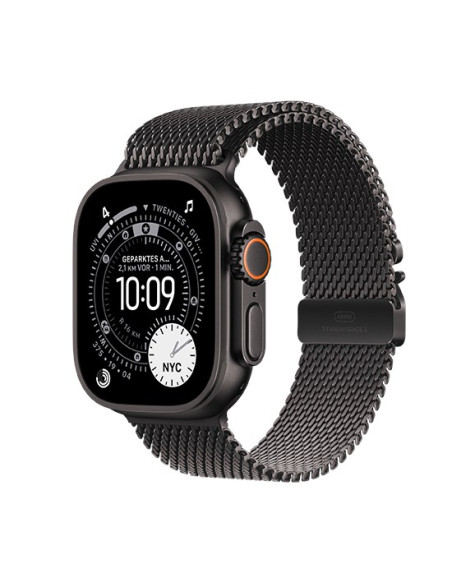 Apple Watch Ultra 3 Oled 49 Mm Cyfrowy 422 X 514 Px Ekran Dotykowy 5G Czarny Wi-Fi Gps
