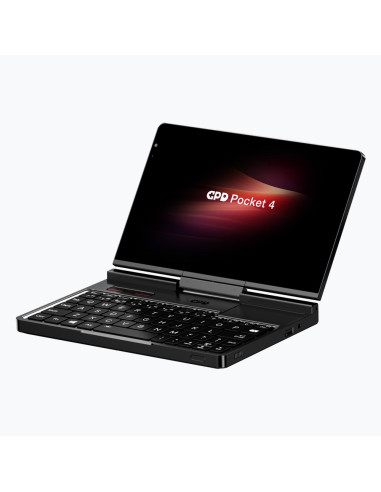 Laptop Gpd-Pocket-4 Ryzen 7 8840U/8" Wqxga (2560X1600) Touchscreen 144Hz Ips/X360/Lan/16Gb/Ssd 1Tb/Bt/Blkb/Fpr/X360/Radeon 780M 
