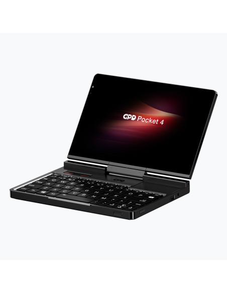 Laptop Gpd-Pocket-4 Ryzen 7 8840U/8" Wqxga (2560X1600) Touchscreen 144Hz Ips/X360/Lan/16Gb/Ssd 1Tb/Bt/Blkb/Fpr/X360/Radeon 780M 