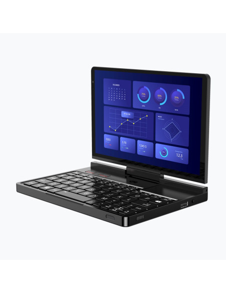 Laptop Gpd-Pocket-4 Ryzen 7 8840U/8" Wqxga (2560X1600) Touchscreen 144Hz Ips/X360/Lan/16Gb/Ssd 1Tb/Bt/Blkb/Fpr/X360/Radeon 780M 