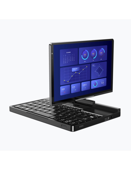 Laptop Gpd-Pocket-4 Ryzen 7 8840U/8" Wqxga (2560X1600) Touchscreen 144Hz Ips/X360/Lan/16Gb/Ssd 1Tb/Bt/Blkb/Fpr/X360/Radeon 780M 
