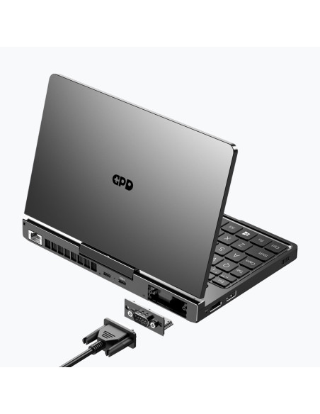 Laptop Gpd-Pocket-4 Ryzen 7 8840U/8" Wqxga (2560X1600) Touchscreen 144Hz Ips/X360/Lan/16Gb/Ssd 1Tb/Bt/Blkb/Fpr/X360/Radeon 780M 