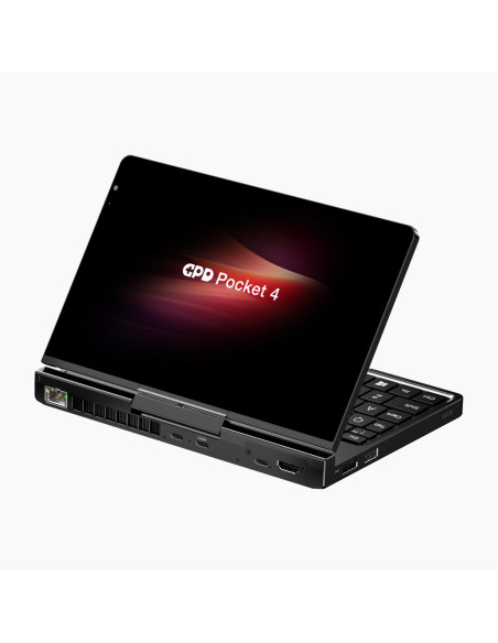 Laptop Gpd-Pocket-4 Ryzen 7 8840U/8" Wqxga (2560X1600) Touchscreen 144Hz Ips/X360/Lan/16Gb/Ssd 1Tb/Bt/Blkb/Fpr/X360/Radeon 780M 