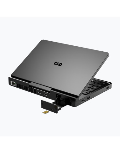Laptop Gpd-Pocket-4 Ryzen 7 8840U/8" Wqxga (2560X1600) Touchscreen 144Hz Ips/X360/Lan/16Gb/Ssd 1Tb/Bt/Blkb/Fpr/X360/Radeon 780M 