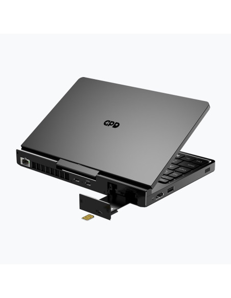 Laptop Gpd-Pocket-4 Ryzen 7 8840U/8" Wqxga (2560X1600) Touchscreen 144Hz Ips/X360/Lan/16Gb/Ssd 1Tb/Bt/Blkb/Fpr/X360/Radeon 780M 