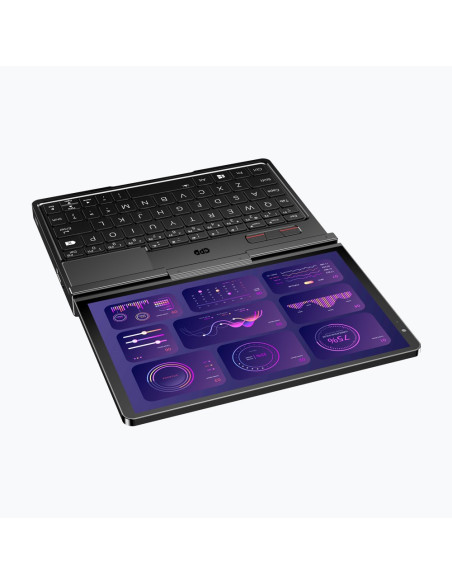 Laptop Gpd-Pocket-4 Ryzen 7 8840U/8" Wqxga (2560X1600) Touchscreen 144Hz Ips/X360/Lan/16Gb/Ssd 1Tb/Bt/Blkb/Fpr/X360/Radeon 780M 