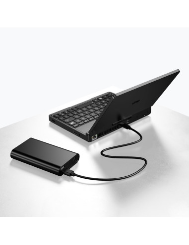 Laptop Gpd-Pocket-4 Ryzen 7 8840U/8" Wqxga (2560X1600) Touchscreen 144Hz Ips/X360/Lan/16Gb/Ssd 1Tb/Bt/Blkb/Fpr/X360/Radeon 780M 